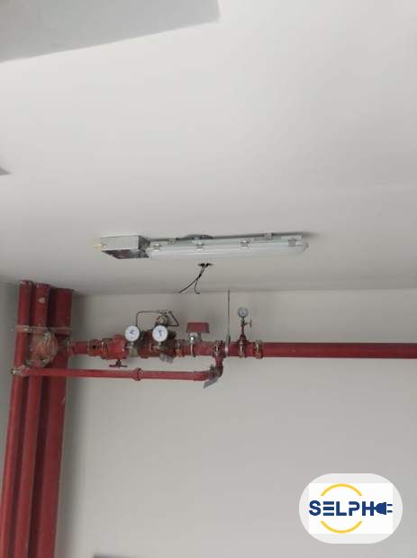 Coordinación con agua contra incendio