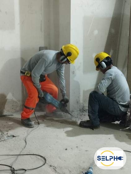Canalización con seguridad