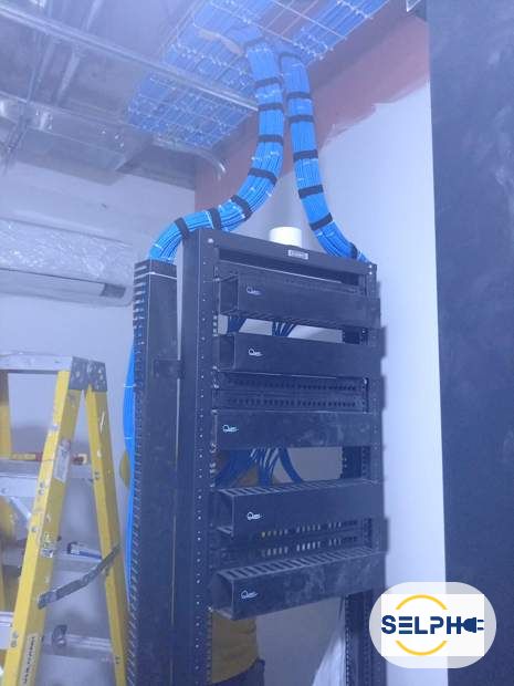 Rack de cableado estructurado